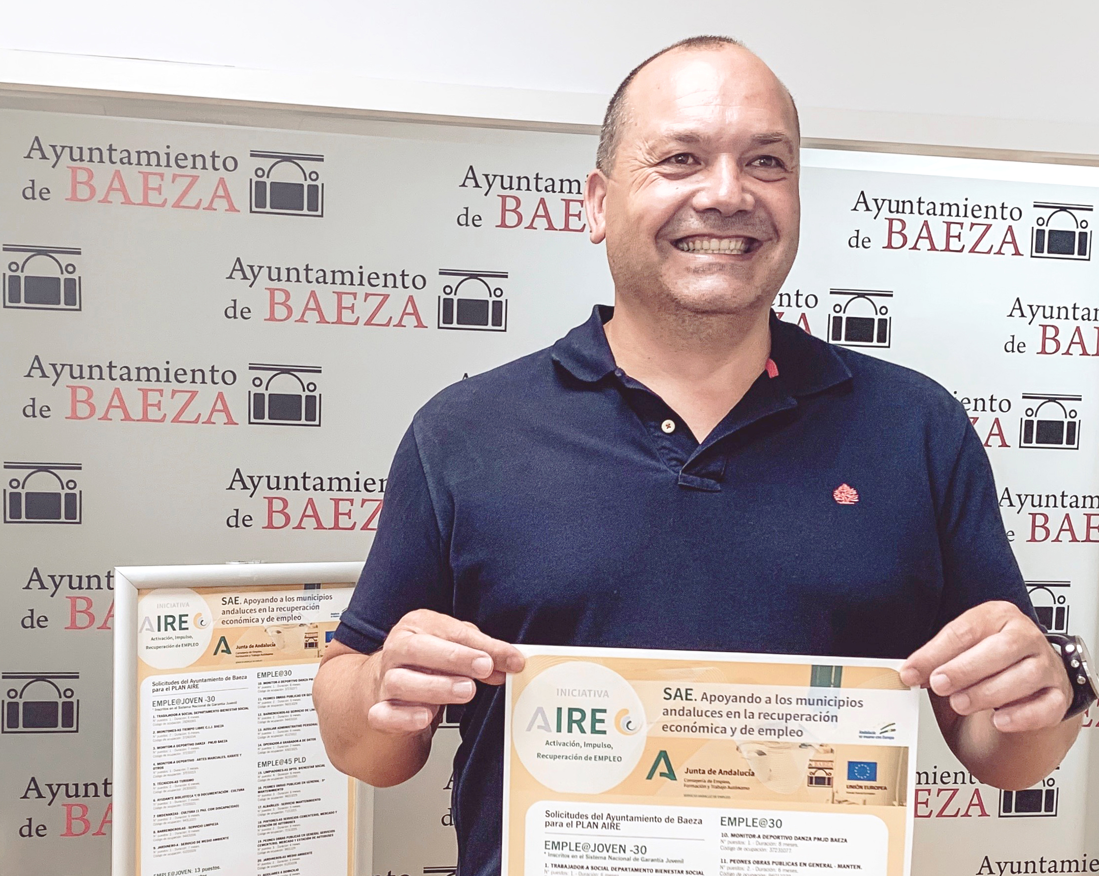 oyente el último Expansión El Ayuntamiento de Baeza empleará a 41 personas a través del Plan AIRE de  la Junta de Andalucía